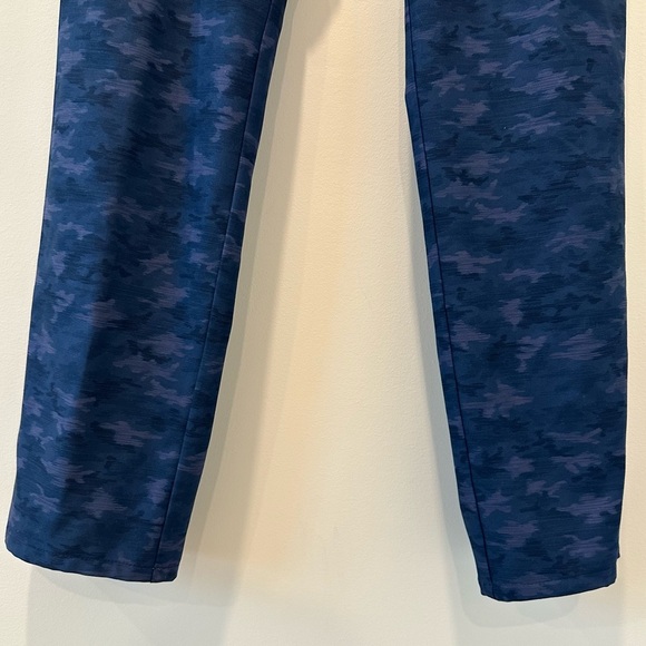 Peter Millar Blue Golf Pants Crown Sport eb66 Camoflauge Print Country Outdoors - Picture 7 of 9